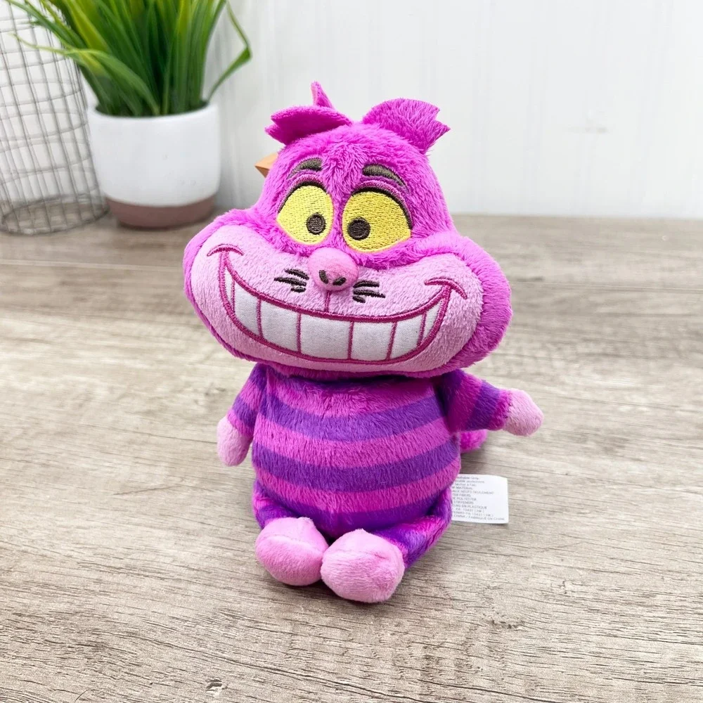 Disney Alice's‎ Wonderland Bakery Plush 7 inch CHESHIRE CAT Stuffed TOY